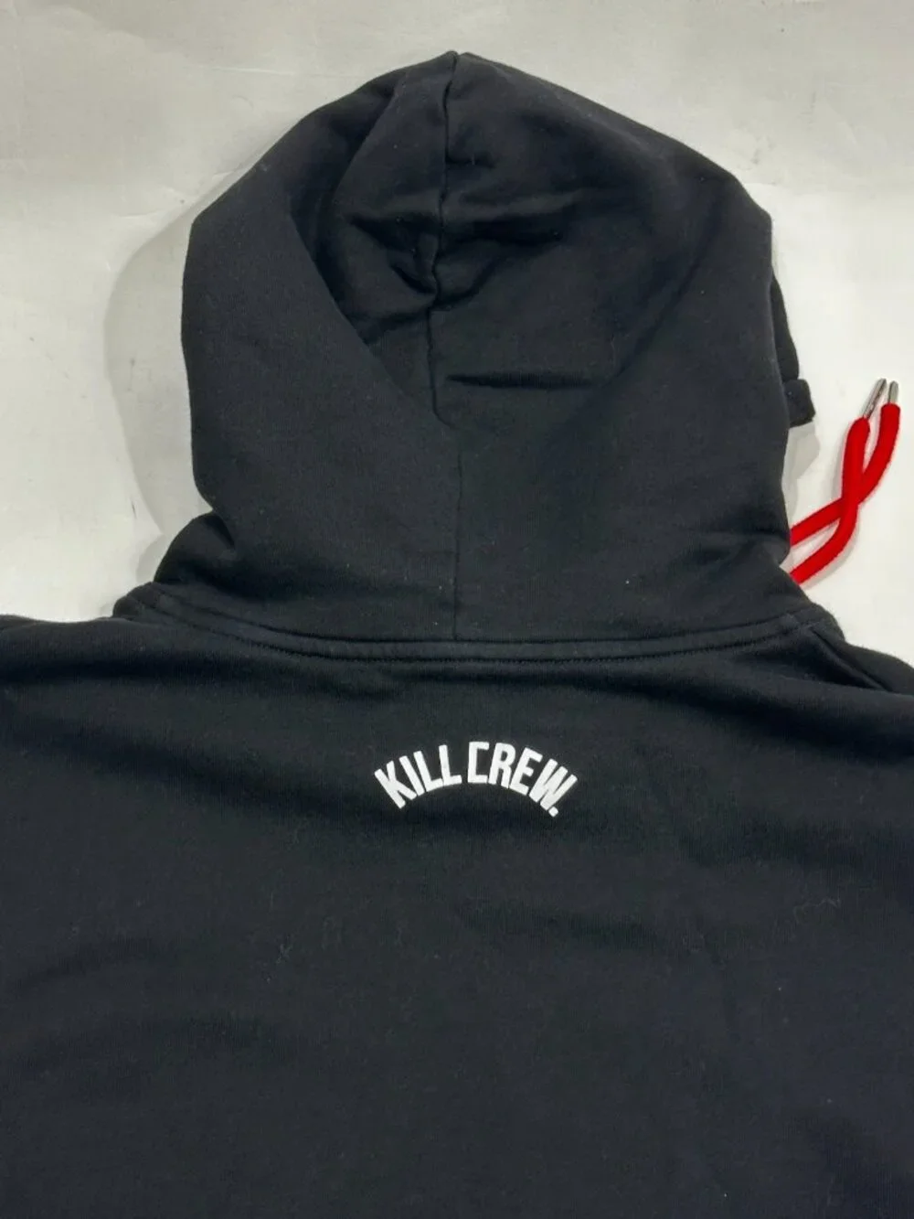 Kill Crew Hoodie Mens 2XL Black Pullover Sweatshirt Graphic Logo Streetwear - Picture 16 of 16